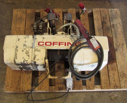 Duff-norton 1 ton coffing cable hoist for sale