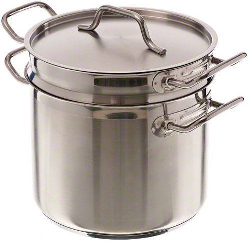 Update International SDB-12 12 Qt Induction Ready Stainless Steel Double Boiler