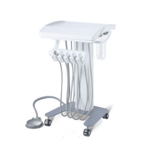 Dental Delivery Unit Cart Unit Mobile Standard Version + Foot pedal+water bottle