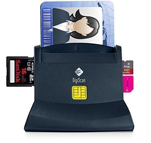 DigiScan All-in-1 USB Smart Credit Card Reader Point Of Sale Equipment DS-C304