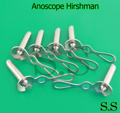 12 Anoscope Hirshman Large Surgical OB/GYNO Instruments