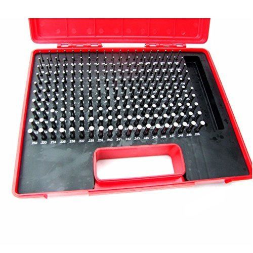 Hfs (tm) 190 pcs m1 ; (0.061-0.250&#034;) class zz steel pin gage set minus brand ... for sale