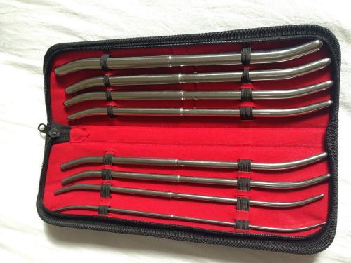 Pratt Dilator Sounds 8/Set Surgical Medical Instruments