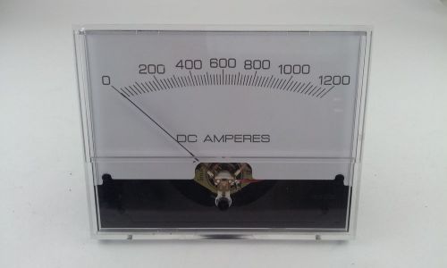 Yokogawa DC Ammeter 0 - 1200 Amps Amp Meter Analog