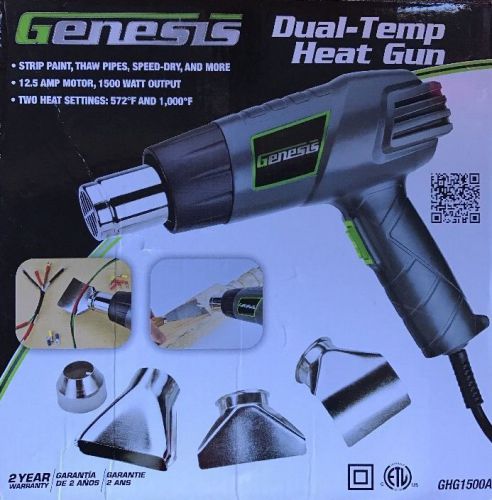 Genesis Dual-Temp Heat Gun GHG1500A