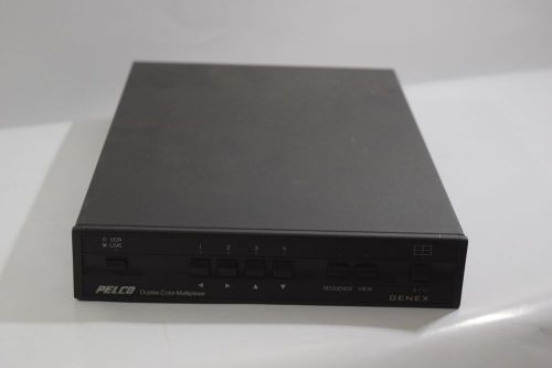 Pelco Genex MX4004CD Duplex Color Multiplexer Multi-Screening 4 Video Inputs