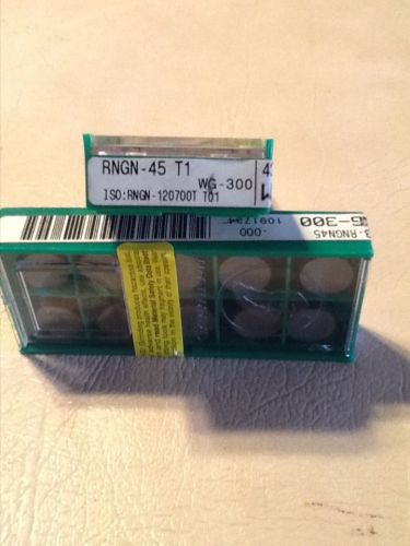 ** SALE ** RNGN-45 T1 / RNGN120700T T01 WG300 Ceramic  ***10 inserts ***