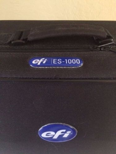 Never used - efi es-1000 spectrophotometer color profiler for sale