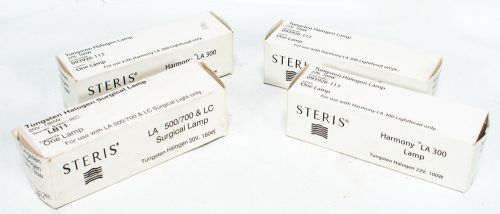Set of 4 Steris Harmony Tungsten Halogen Lamps LB11, LA 500/700, 93926-113