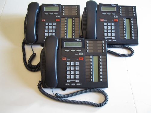 Lot of 3 Nortel Norstar T7316E Phones for CICS &amp; MICS in Excellent Condition