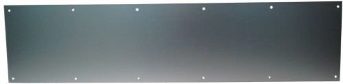 Don-Jo 90 Metal Kick Plate, Satin Anodized Aluminum Finish, 28 Width X 6 3/64