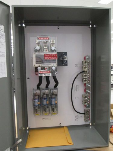 200a manual transfer switch 240/480v ul 508a 3p for sale