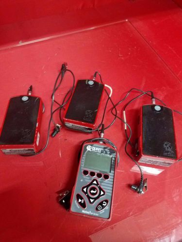 *** Lot of 4*** Quest Technologies By 3M Noise Pro DLX Dosimeters As Is