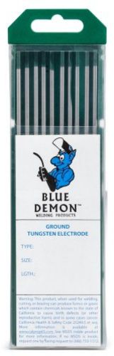 Blue Demon TEP X 1/4 X 7 Pure Tungsten Electrode, 5-Pack