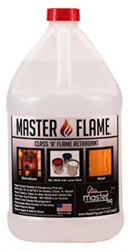 Master Flame - Fire Retardant - Spray On Application Or Mix With Paint - 1