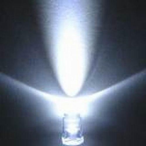 100pcs 5mm white LED 5500K-6000K super bright leds lamp light