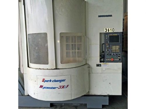 Kitamura mycenter 3xif sparkchanger cnc vertical machining center 2004 for sale
