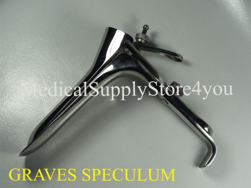 GRAVES VAGINAL EXAMINATION SPECULUM LARGE GYENACOLOGY INSTRUMENTS FREE SHIPPING