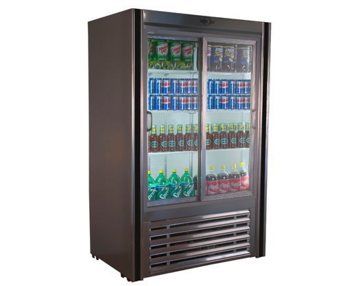 48&#034; sliding glass door reach in refrigerator, universal coolers for sale