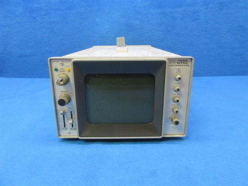 Tektronix 1420 Vectorscope Vector Signal Monitor Tested Working