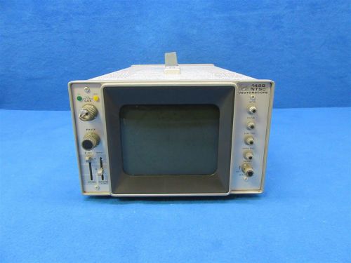 Tektronix 1420 Vectorscope Vector Signal Monitor Tested Working