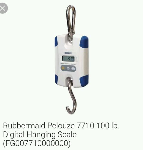 PELOUZE, ELECTRONIC HANGING SCALE WEIGHS UP TOO 100 LBS