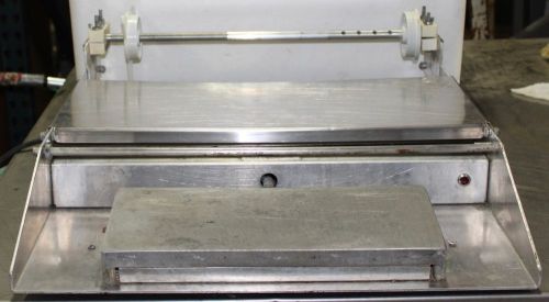 Heat Sealing Equipment Co. 625-A Table Top Wrapper, Meat Wrapping Station