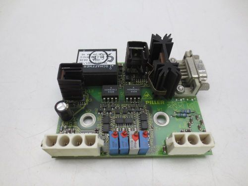 Piller Motherboard TE-G413-B001 Schaffner Current Transducer