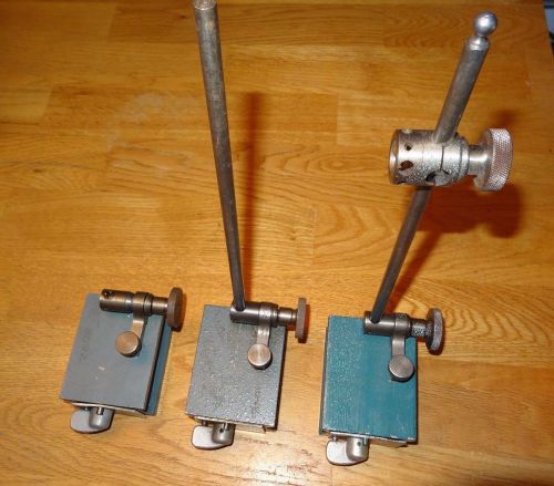 3 brown &amp; sharpe magnetic stands. all work great. see pics. for sale