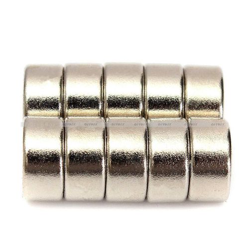 New 10PCS 10 x 5mm Strong Round Cylinder Rare Earth Neodymium Magnets Magnet N52