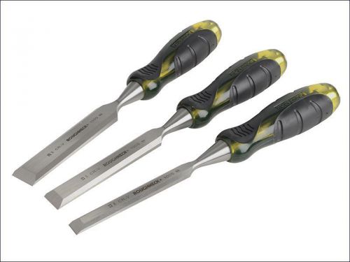 Roughneck - professional bevel edge chisel set of 3: 13,19 &amp; 25mm for sale