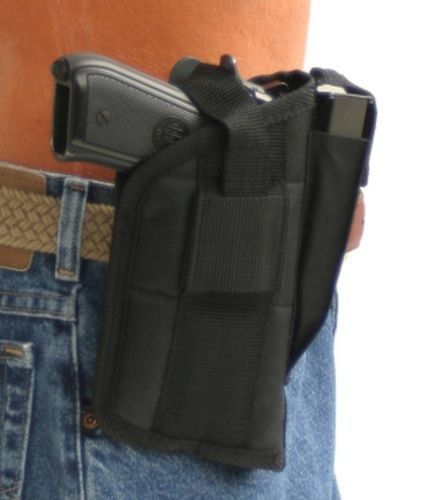 New pro-tech ambidextrous nylon hip holster for smith &amp; wesson 40,9mm with laser for sale