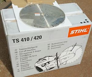 BRAND NEW IN BOX STIHL TS420 CONCRETE CUT OFF SAW W/ EXPENSIVE BLADE