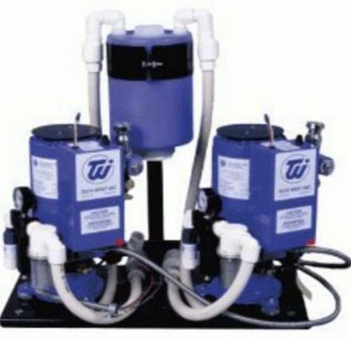 Tech-west dental whirlwind dual vacuum pump 4 user 2 hp 230v for sale
