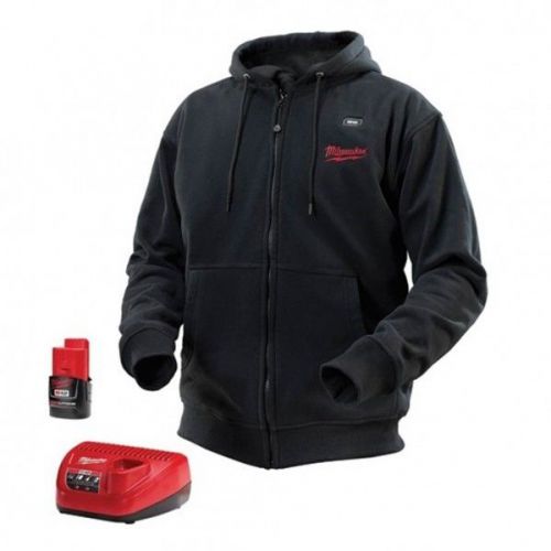Milwaukee 2381-xl  m12™ black heated hoodie kit clearance jackets for sale
