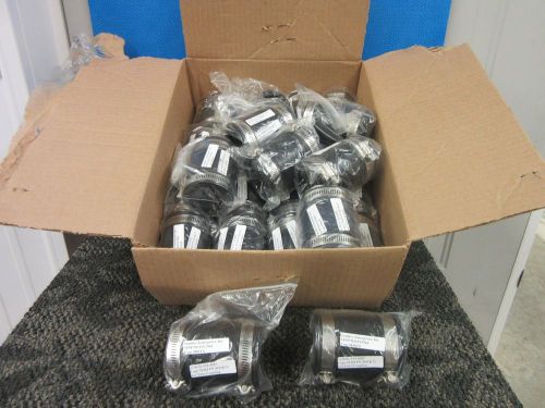 24 mission flex seal rubber pipe fitting coupling repair 1 1/2&#034; ci pl mr56-15 for sale
