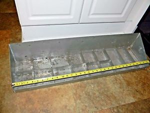 Galvanized Nuts Bolts Part Bin Metal Storage Display~ Industrial Primitive Decor