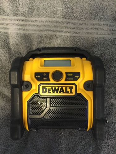 Portable DeWalt Radio