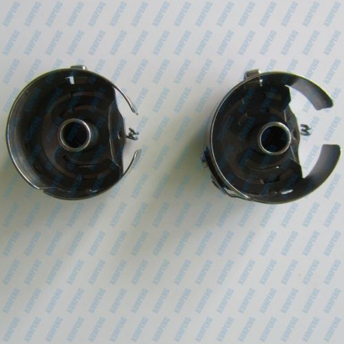 2 PCS STANDARD PIGTAIL BOBBIN CASES FOR BARUDAN EMBROIDERY MACHINE