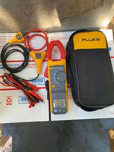 Used Fluke 381 True-RMS AC/DC Clamp Meter with iFlex + MORE TP#  239669 &amp; 239670