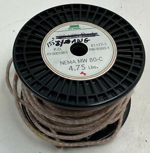 MWS MAGNET WIRE AWG NEMA MW 80-C 61177-1 PW-9060-1 3 LBS