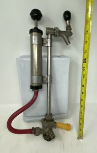 Vtg Banner Beer Keg Tap &amp; Pump Stanley 3, Barware Collectable, Tested &amp; Working