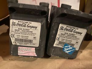 Flojet Bag-In-Box Syrup Pumps - CO2 Powered - Coke- G55102UM  lot of 2