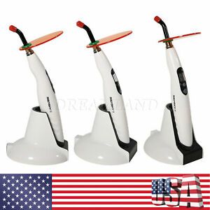 3* Dental Wireless Cordless LED Curing Light Device SEASKY Dentist Lampe US bs