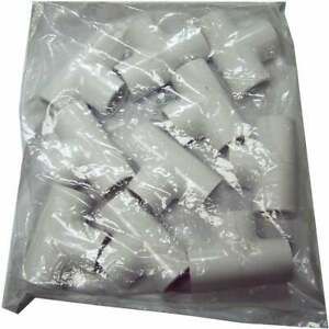 Charlotte Pipe 3/4 In. Schedule 40 PVC Tee (10-Pack) PVC 02400C 0800HA  - 1 Each