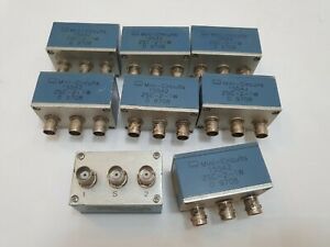 LOT OF 8 MINI-CIRCUITS SPULITTER ZSC-2-1W