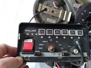 295SLSA6 Electronic Siren Amplifier and Light Controller w/mic
