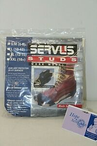 NEW Servus Studs Work Model S/M Sizes 6-9 Tungsten Carbide Studs