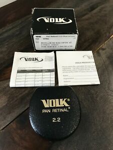 Volk Pan Retinal 2.2 Lens with Case - Black
