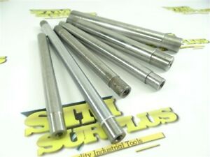 LOT OF 6 LATHE MANDRELS 13/32&#034; 7/16&#034; 15/32&#034; 1/2&#034; 5/8&#034; &amp; 11/16&#034; CLEVELAND UTD